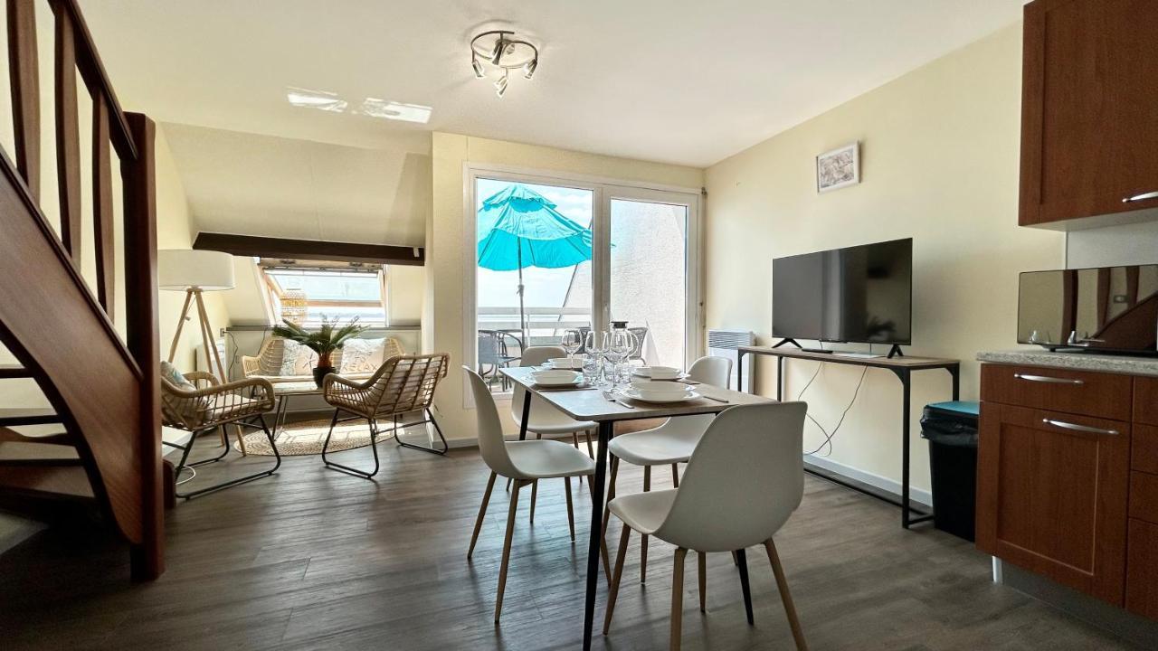 Plein Sud, Appartement Vue Baie, Acces Direct Plage Крот Екстериор снимка